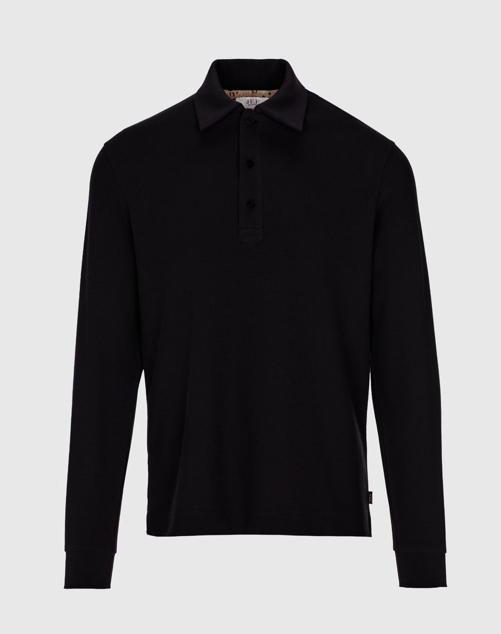 Imagem 0 de Polo Midas Manga Comprida em Malha Jacquard