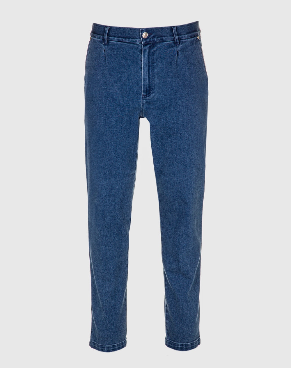 Imagem 0 de Calças estilo carrot Neemias em denim