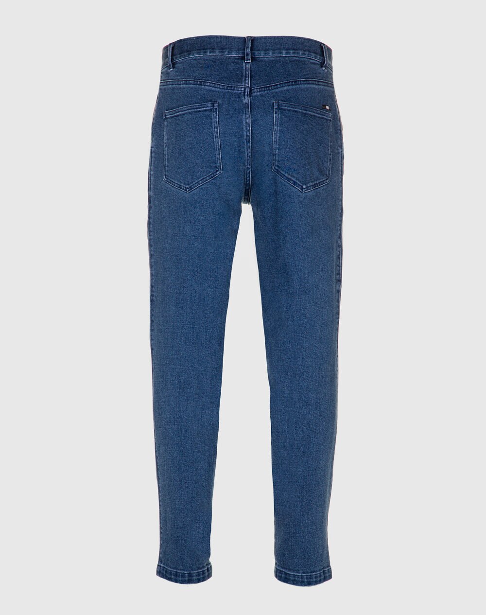 Calças estilo carrot Neemias em denim Azul-marinho-3