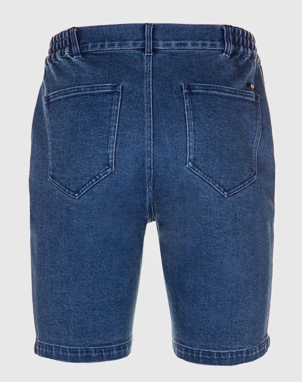 Calção Naor regular fit em denim Azul-marinho-3
