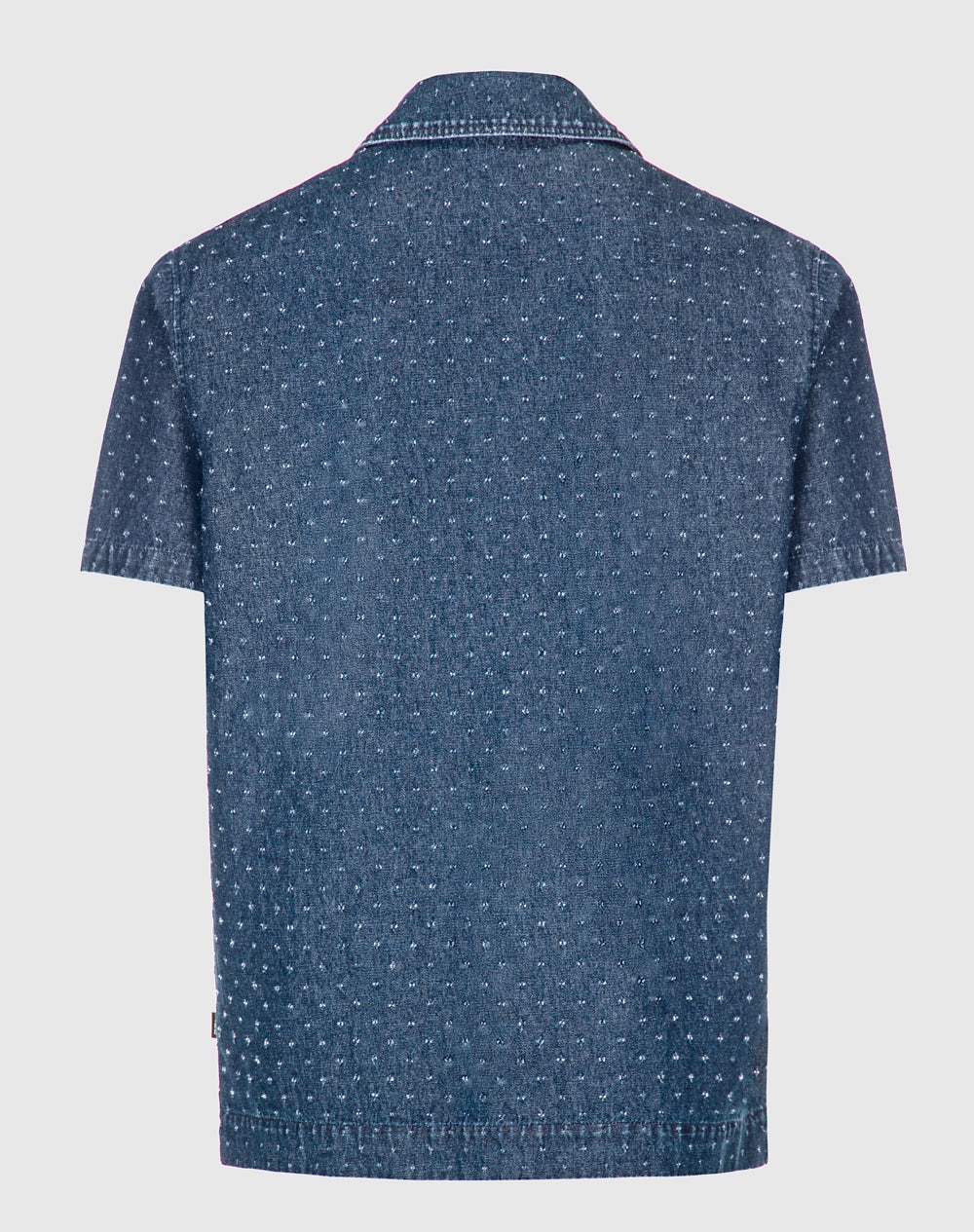 Camisa Neymar em denim 100% algodão Azul-marinho-3