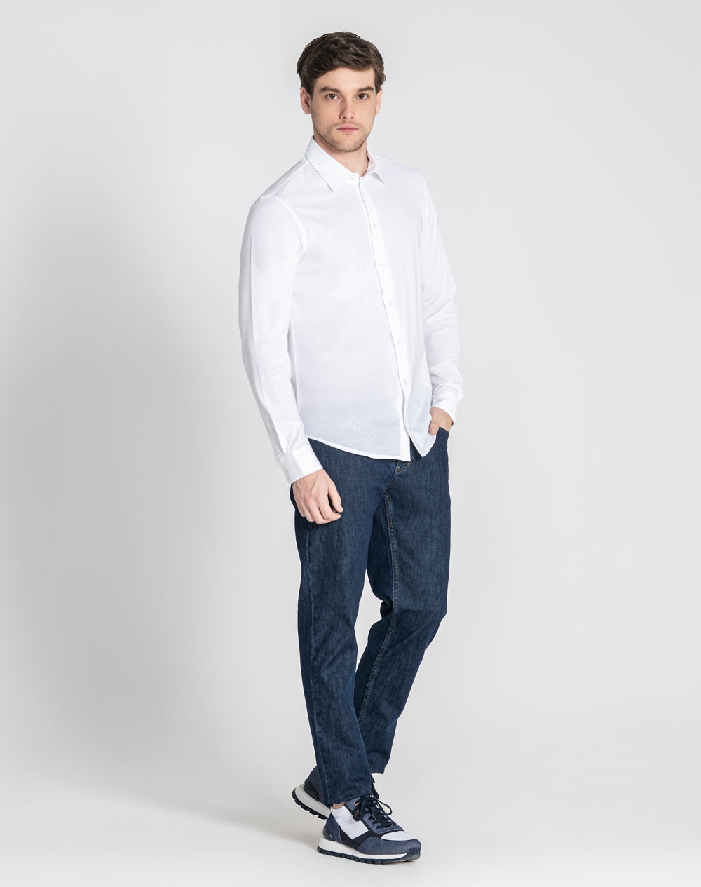 Camisa Nathaniel 100% algodão orgânico Branco-5