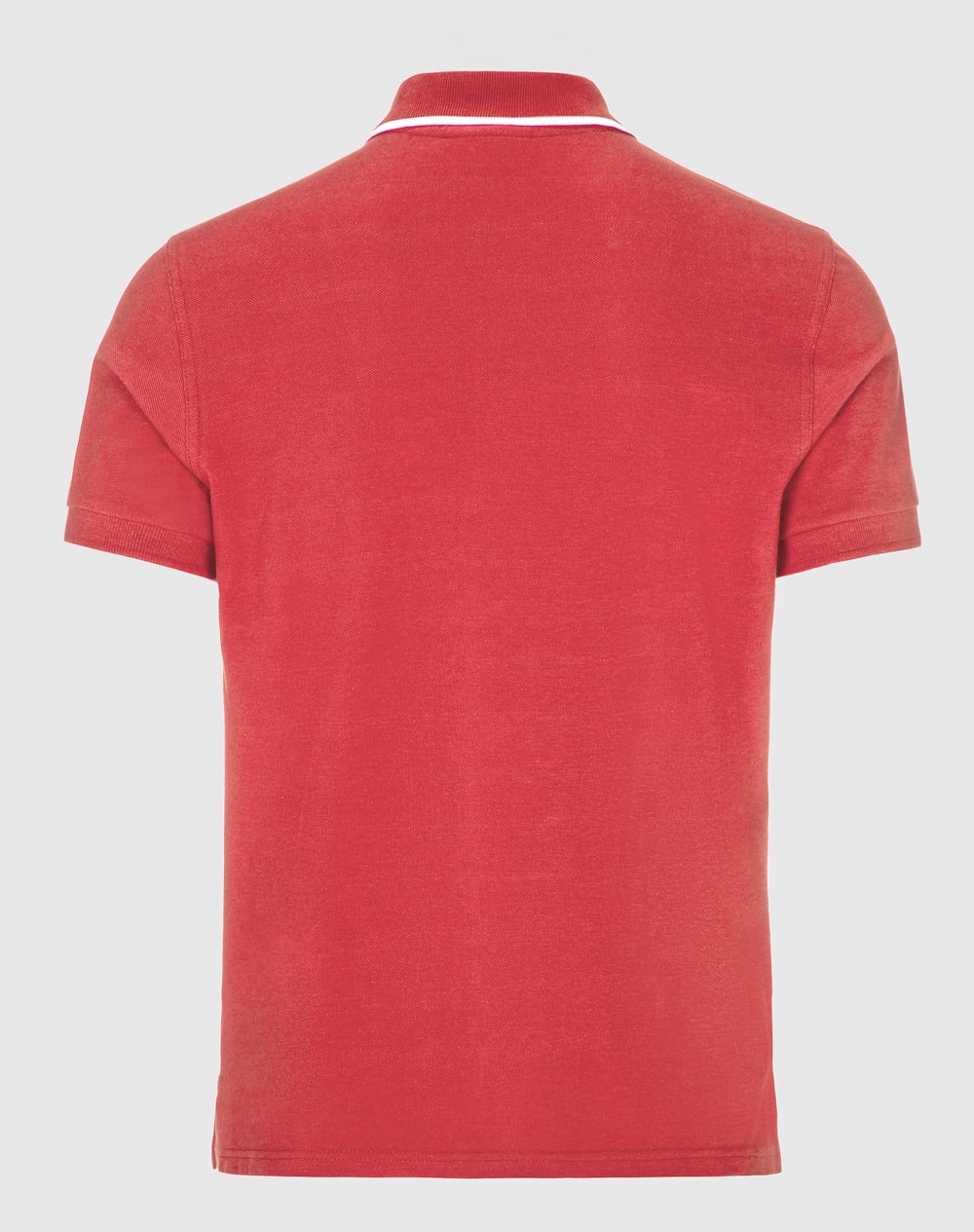 Polo Neji 100% algodão Vermelho-3