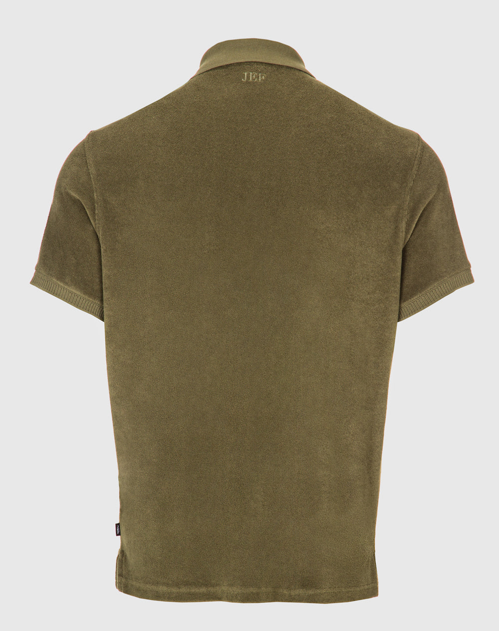 Polo em peluche Nilo Verde-militar-3