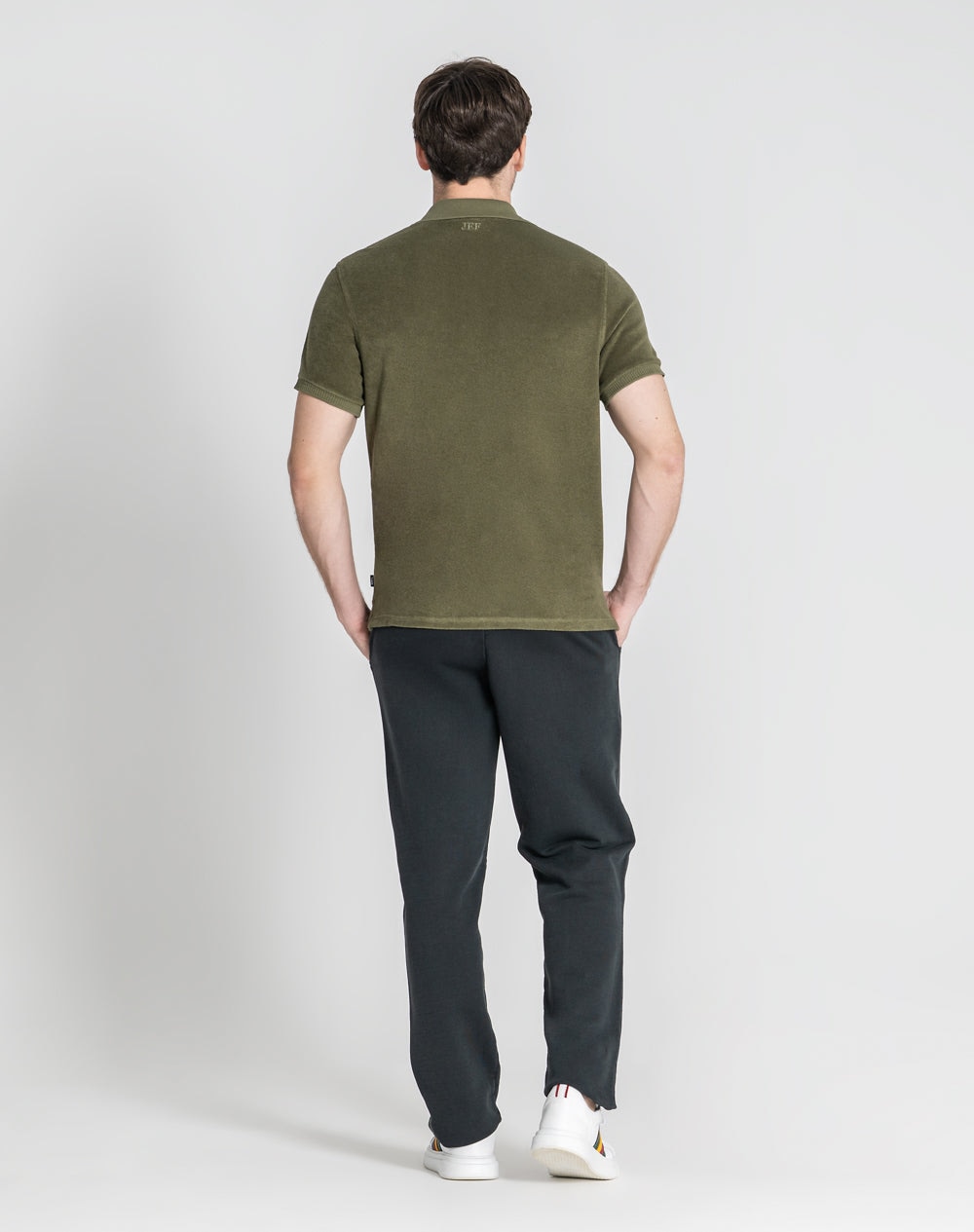 Polo em peluche Nilo Verde-militar-4