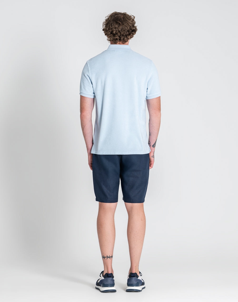 Polo em peluche Nilo Azul-claro-4