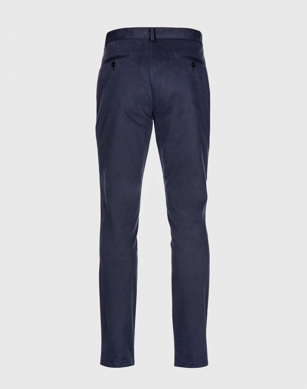 Calça Nélio em sarja 100% algodão orgânico Azul-marinho-3