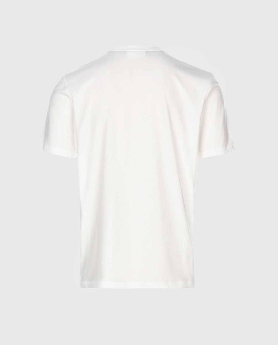T-shirt JEF 100% algodão orgânico Branco-3