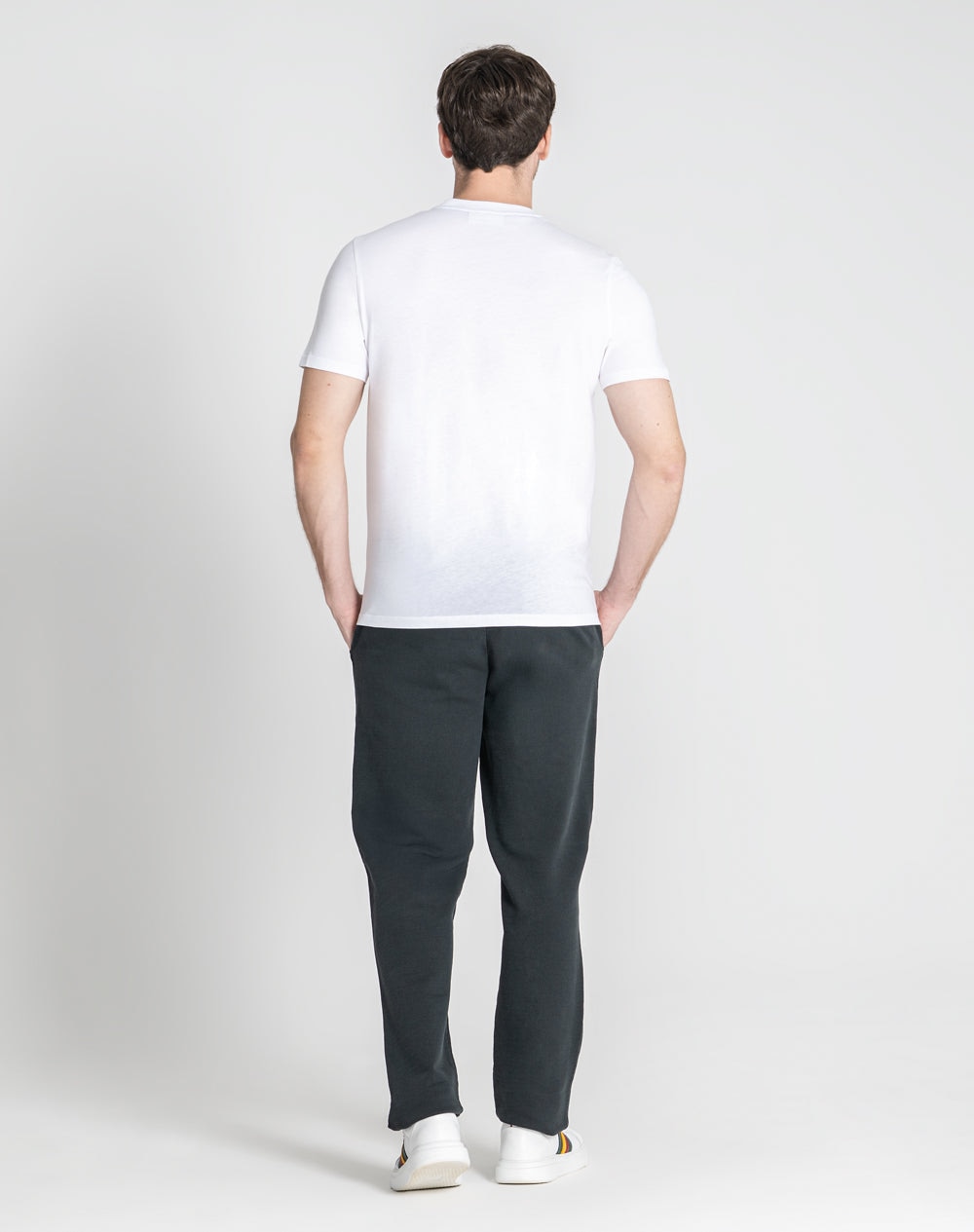 T-shirt JEF 100% algodão orgânico Branco-4