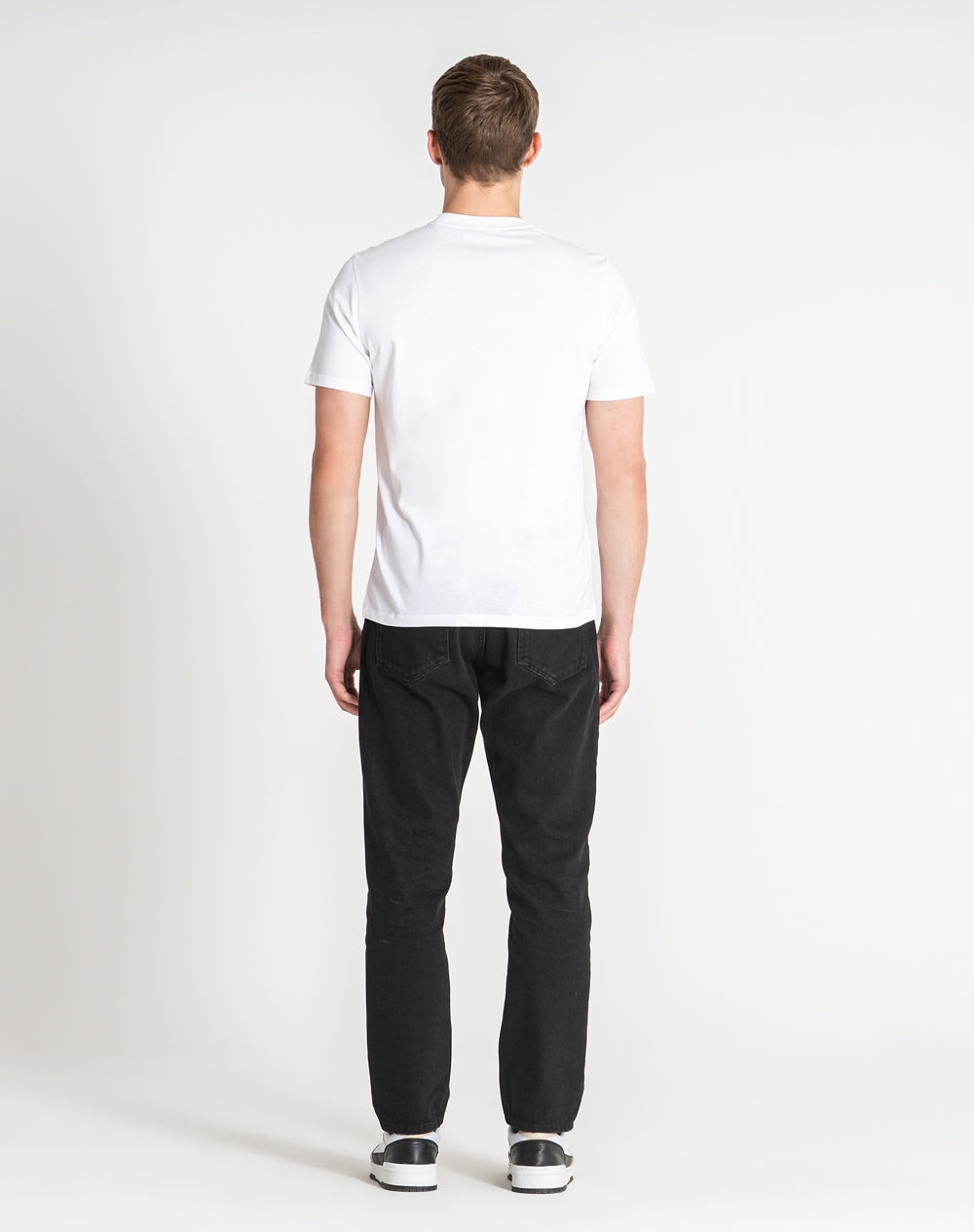 T-shirt JEF 100% algodão orgânico Branco-4