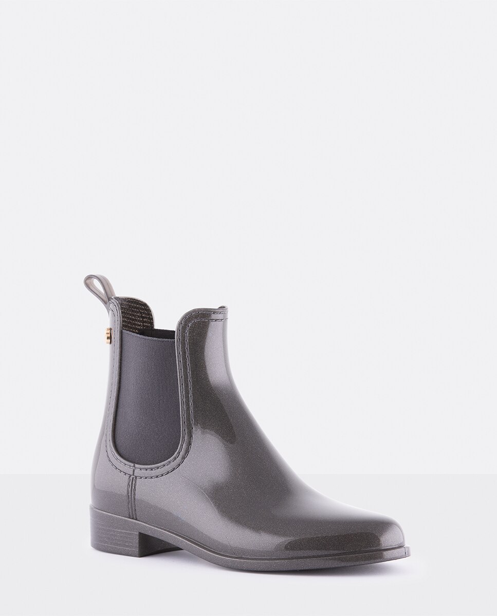 Botins Chelsea de Mulher Vegan COMFY 09 em Cinzento Cinzento-escuro-2