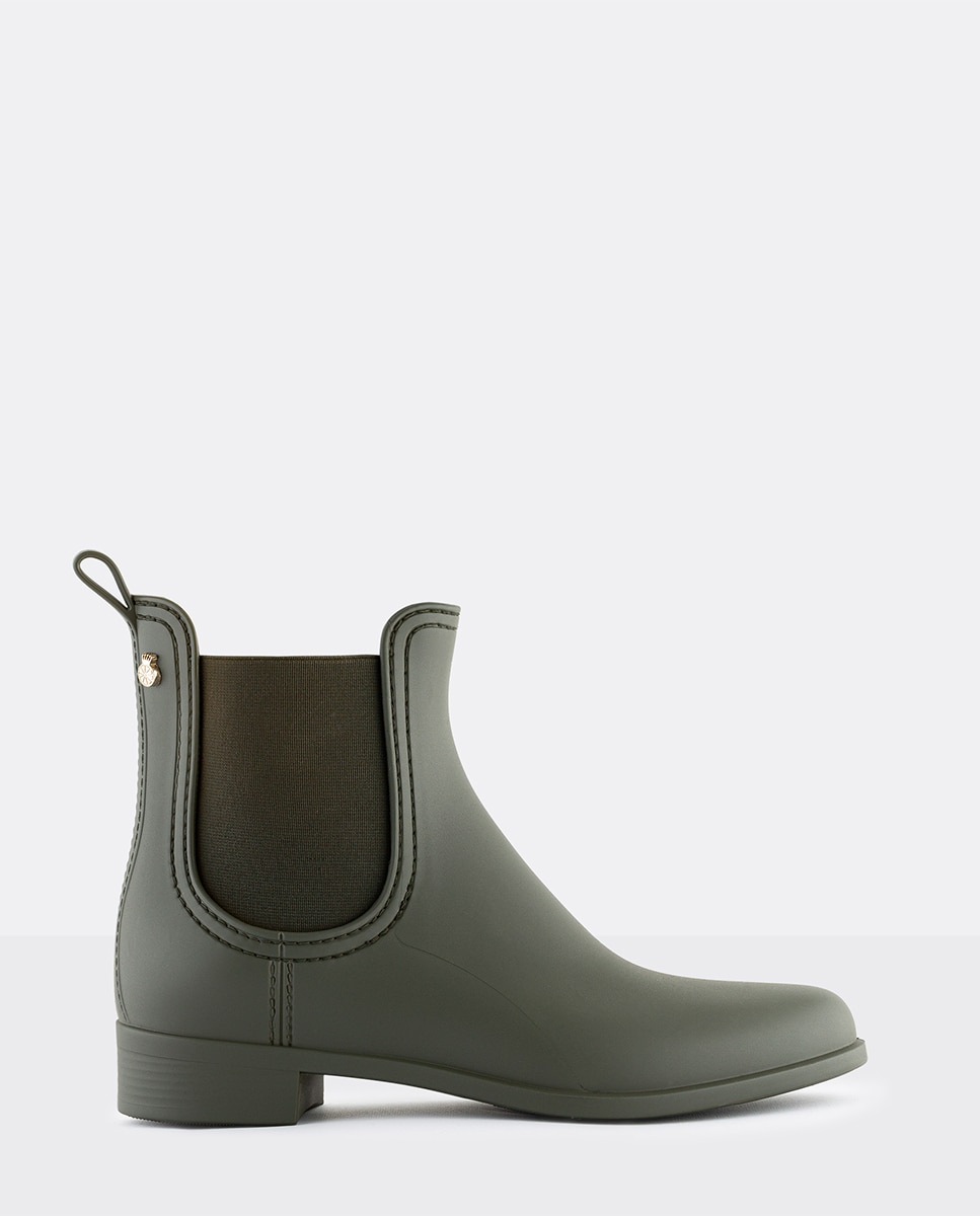Imagem 0 de Botins Chelsea de Mulher Vegan SPLASH 19 em Verde Mate
