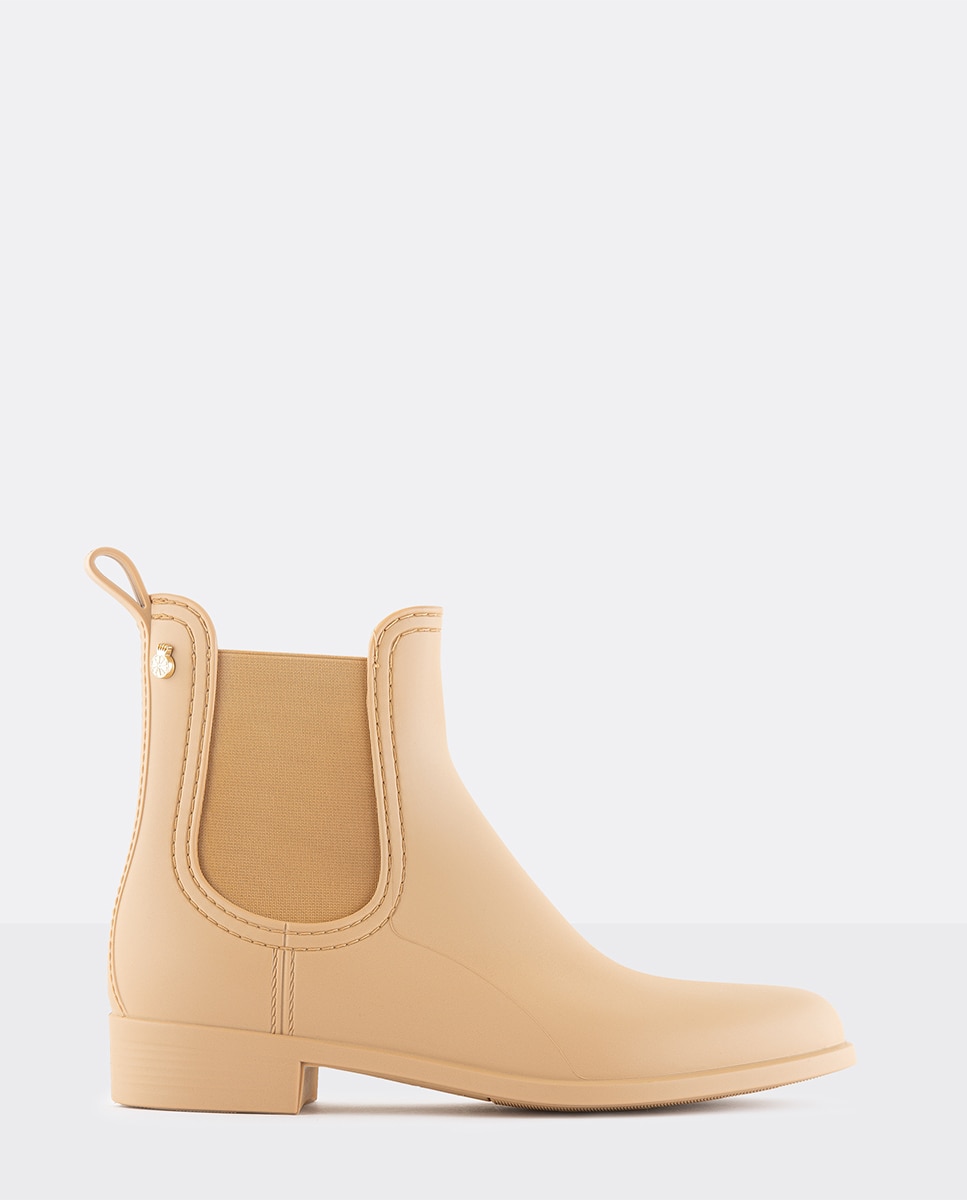 Imagem 0 de Botins Chelsea de Mulher Vegan SPLASH 21 em Bege Mate