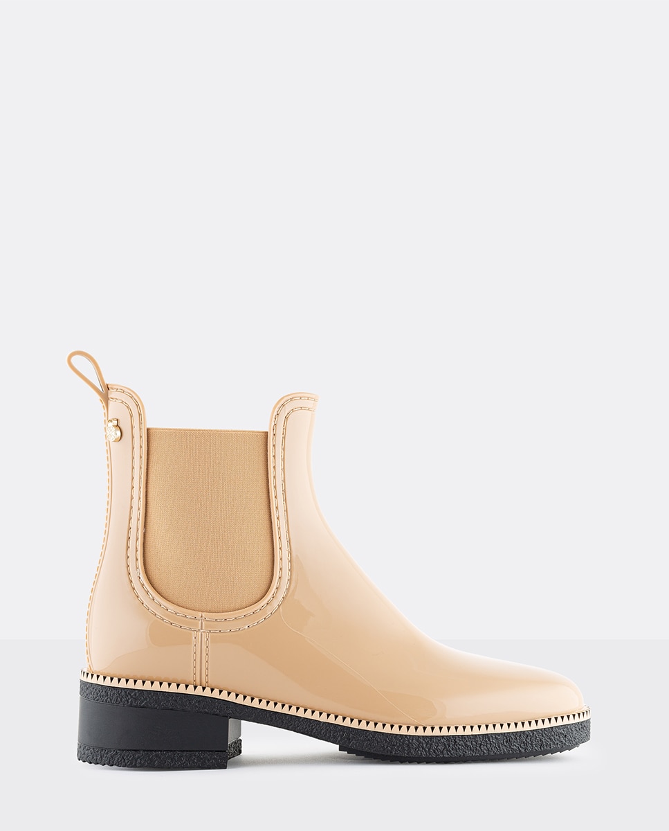 Imagem 0 de Botins de Mulher Vegan com Salto AVA 14 em Bege