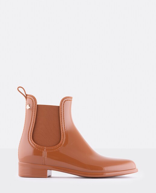Imagem 0 de Botins de Borracha Castanhos Femininos de Chuva Lemon Jelly COMFY 48