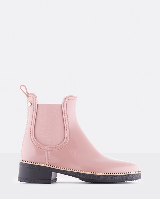 Imagem 0 de Botins de Mulher Vegan com Salto AVA 19 em Rosa