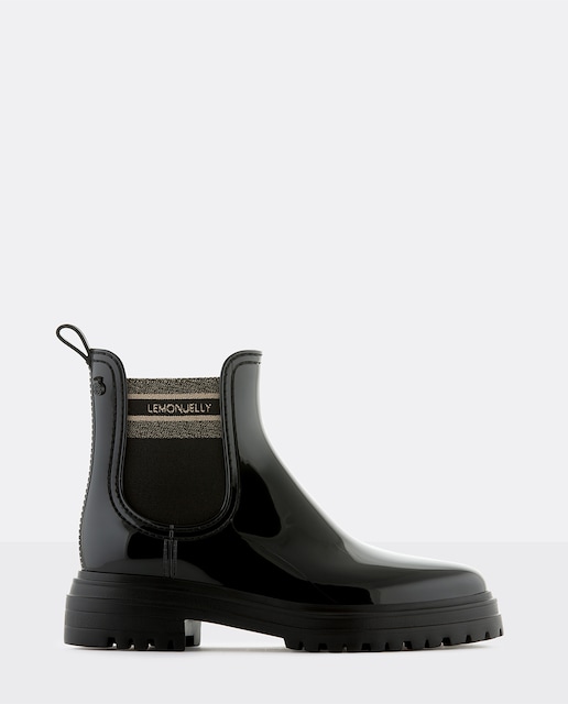 Imagem 0 de Botas de borracha pretas de senhora super leves Blue 01