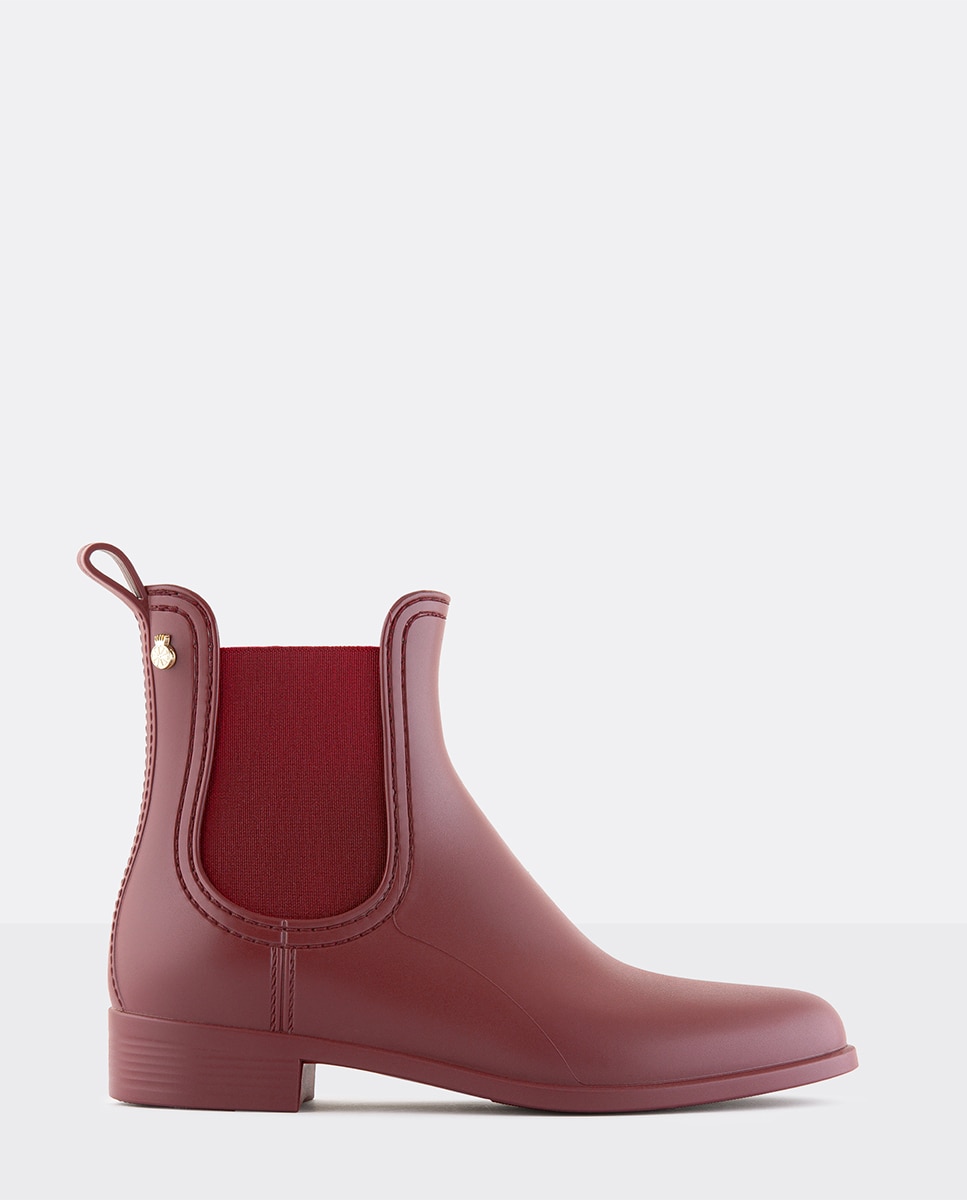 Imagem 0 de Botas Chelsea Bordeaux Mate Femininos de Chuva Lemon Jelly Splash 26