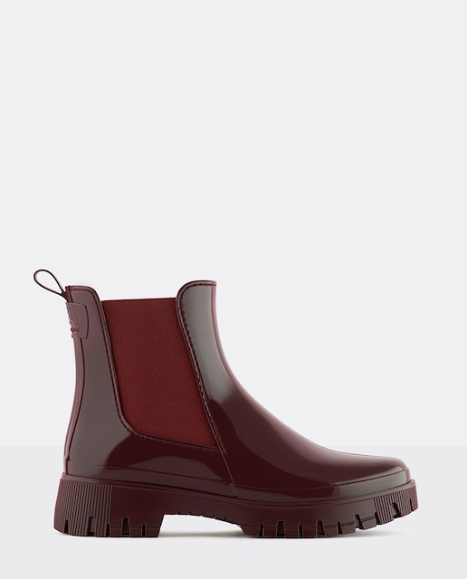 Imagem 0 de Botins Chelsea de Chuva Vegan PEACHY 04 em Bordeaux
