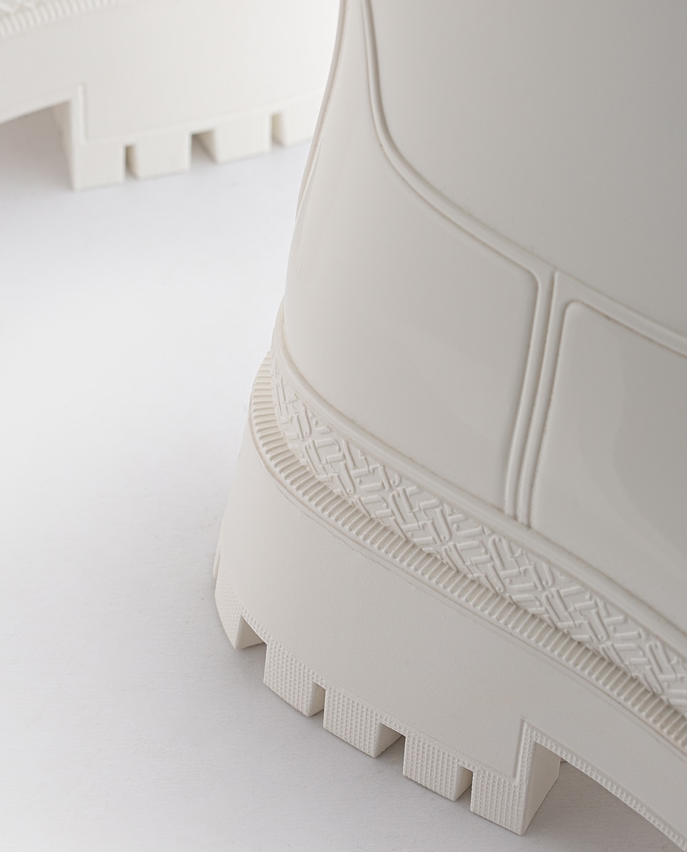 Botas de Inverno cano alto brancas vegan Lemon Jelly Artemis 02 Branco-5