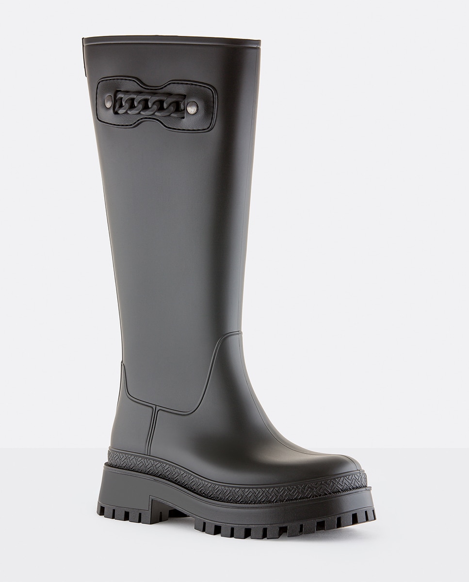 Botas de cano alto pretas Lemon Jelly GILMORE 01 Preto-2