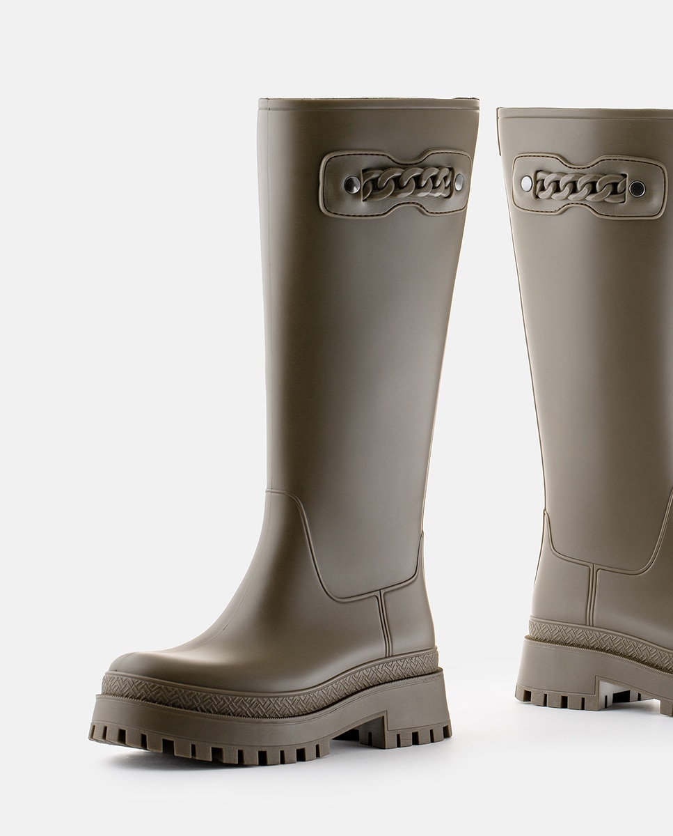 Botas de cano alto castanhas Lemon Jelly GILMORE 02 Castanho-4