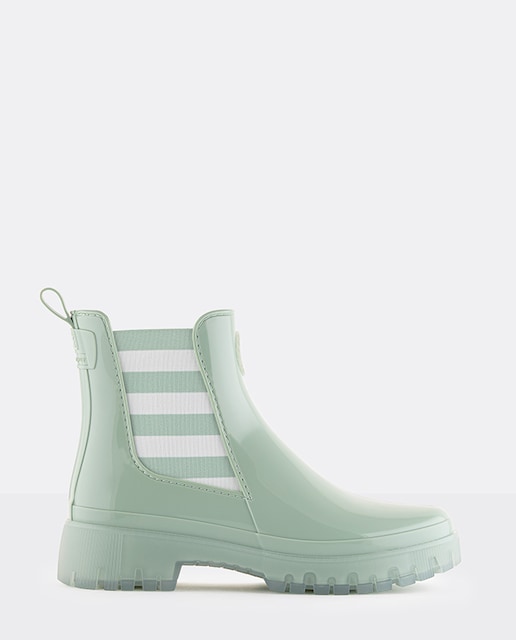 Imagem 0 de Botins verdes vegan com sola transparente MAREMMA 02