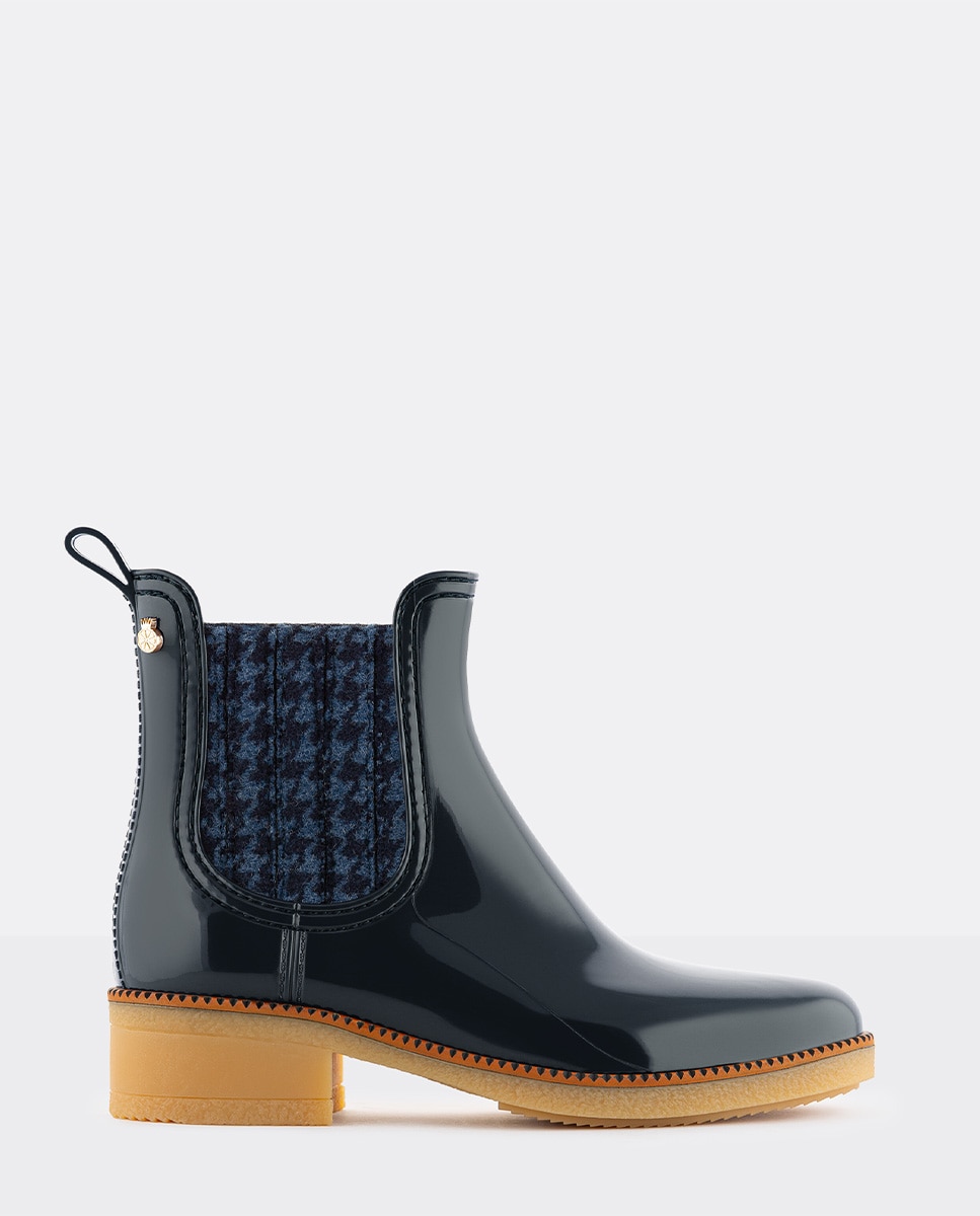 Imagem 0 de Botins de Mulher Vegan com Salto KEENA 02 em Azul