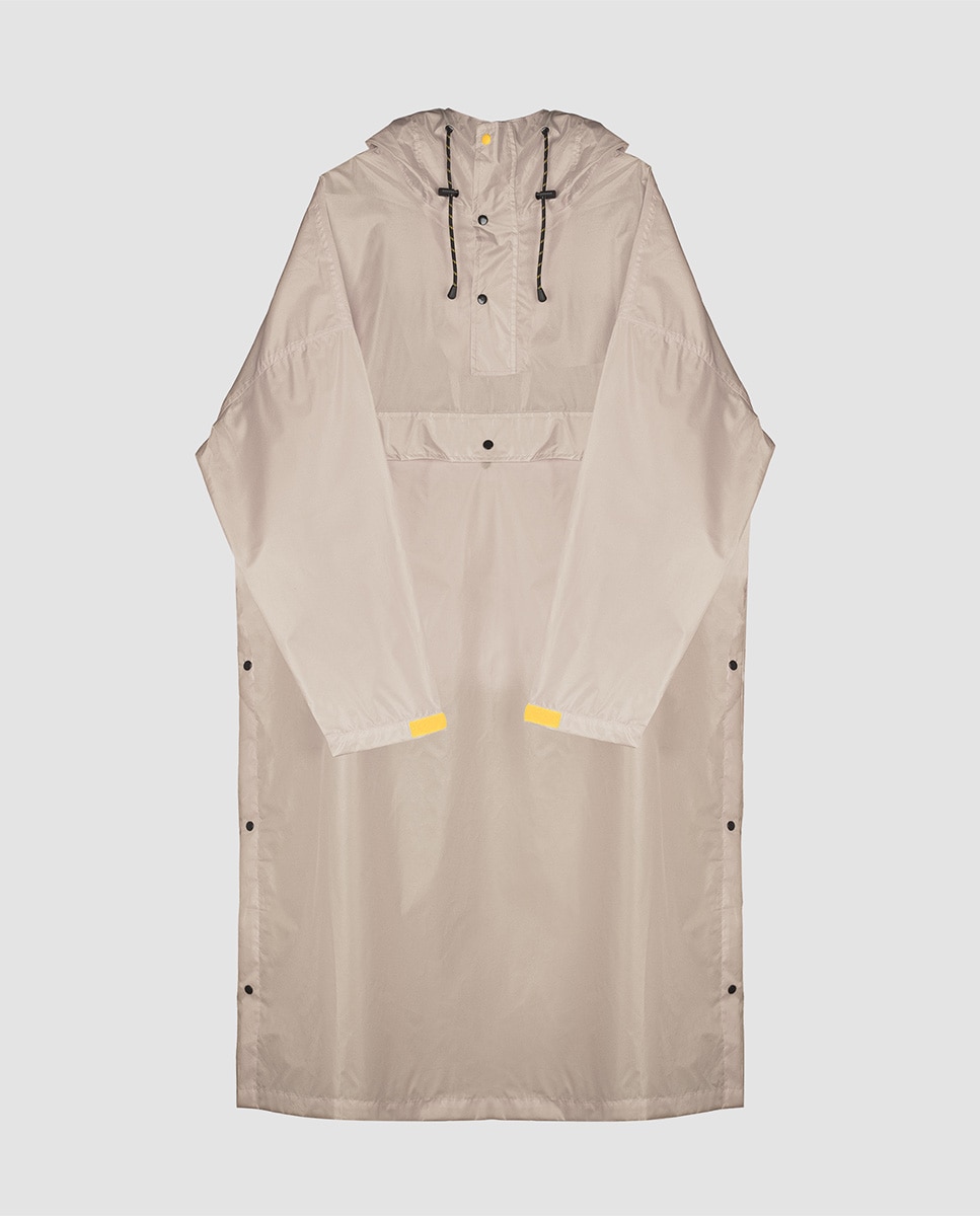 Capa de Chuva Vegan RAINY 04 Bege Bege-2