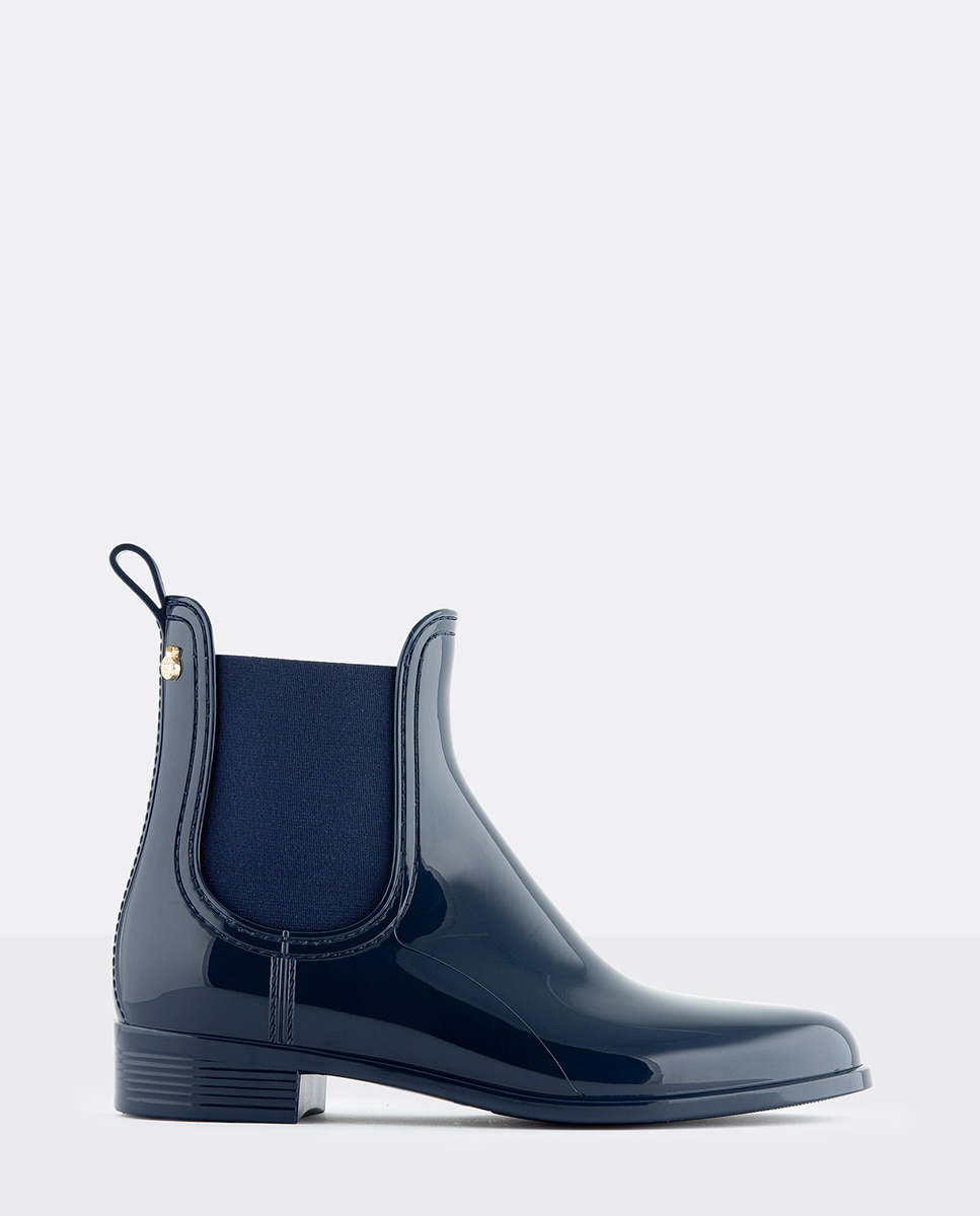 Botins Chelsea Vegan de Senhora COMFY em Azul Azul-1