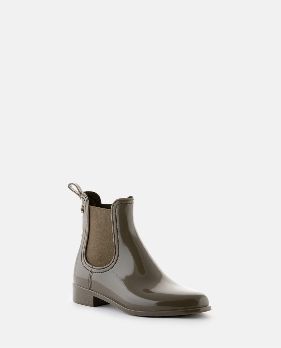 Botins Chelsea de Mulher Vegan Comfy Woodland em Castanho Castanho-2