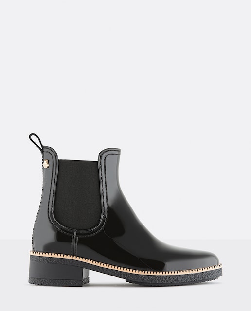 Imagem 0 de Botins de Mulher Vegan com Salto AVA 01 em Preto