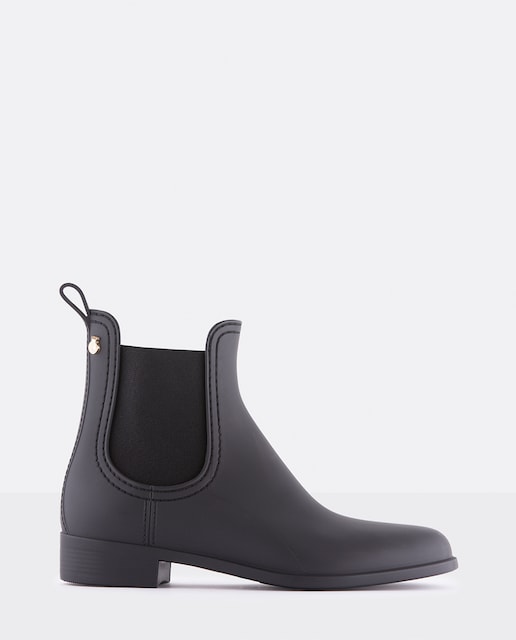 Imagem 0 de Botins Chelsea de Mulher Vegan SPLASH 01 em Preto Mate