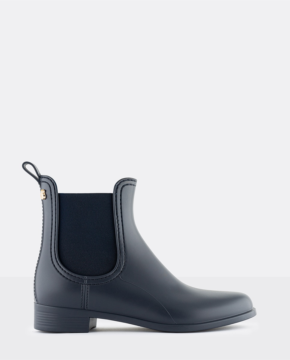 Imagem 0 de Botins Chelsea de Mulher Vegan SPLASH Naval em Azul Mate