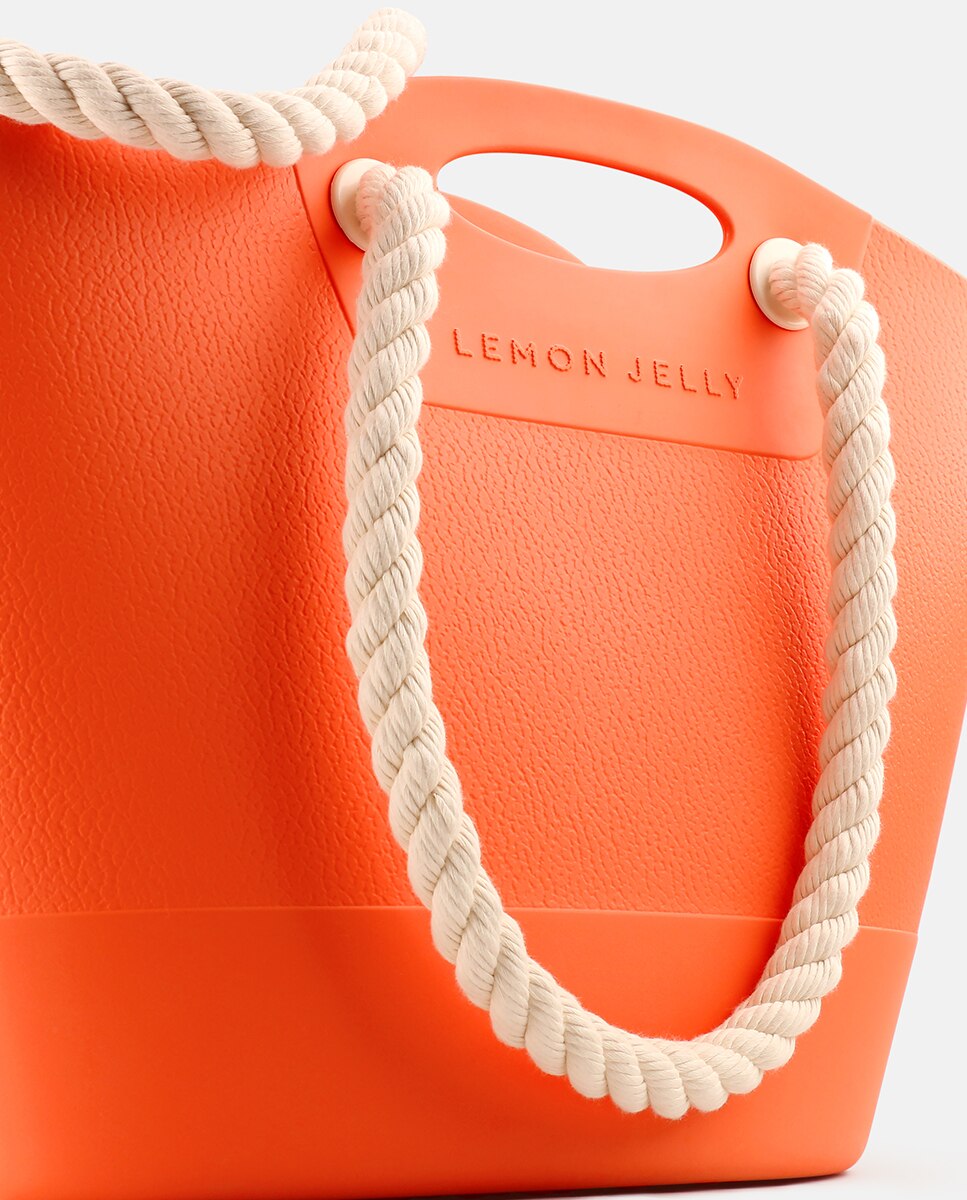 Mala de Praia Vegan SPLASHYBAG Laranja Laranja-3