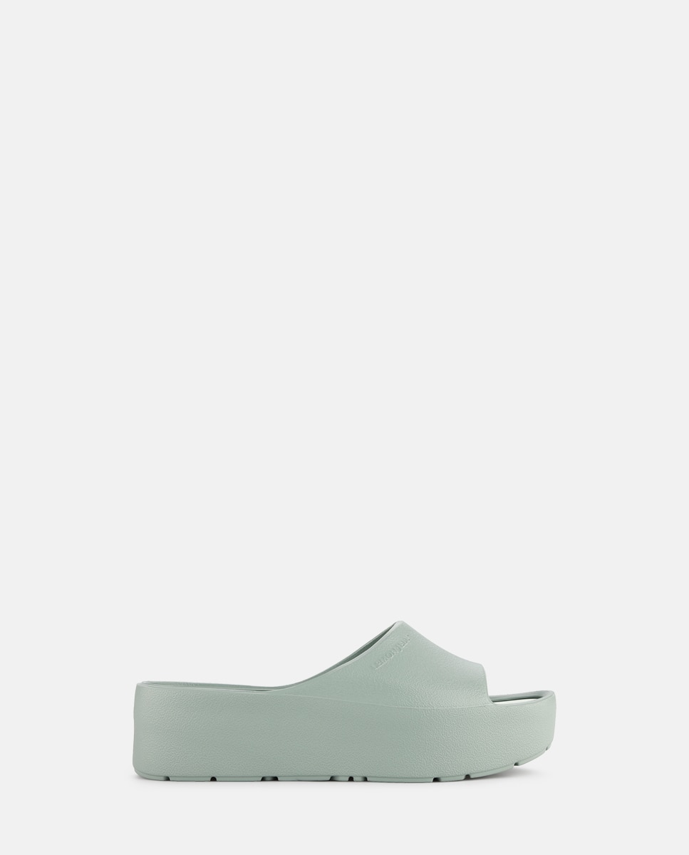 Imagem 0 de Chinelos de Plataforma Vegan SUNNY em Cinza