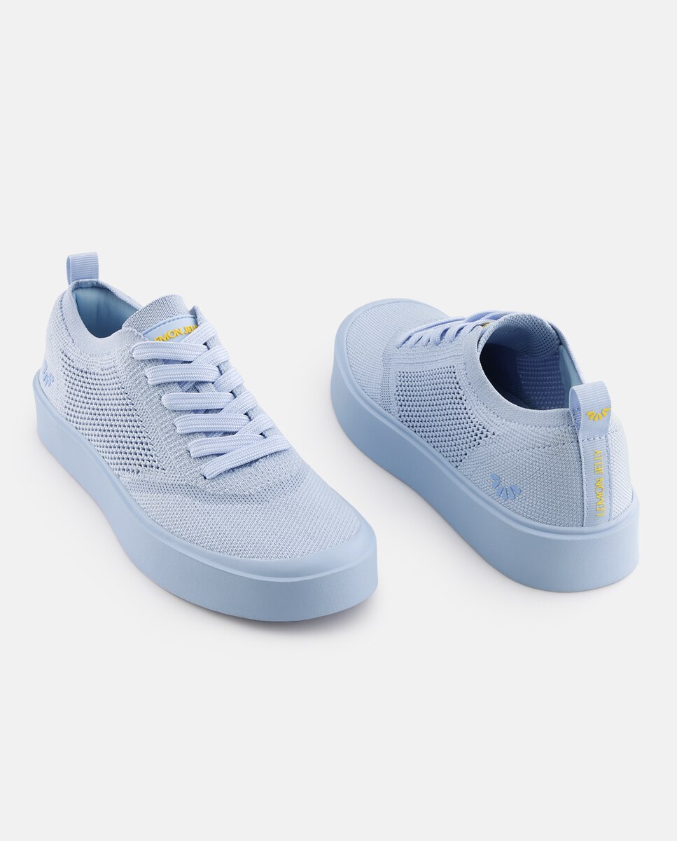 Sapatilhas Rasas Vegan LJ GLYDE em Azul Azul-claro-3