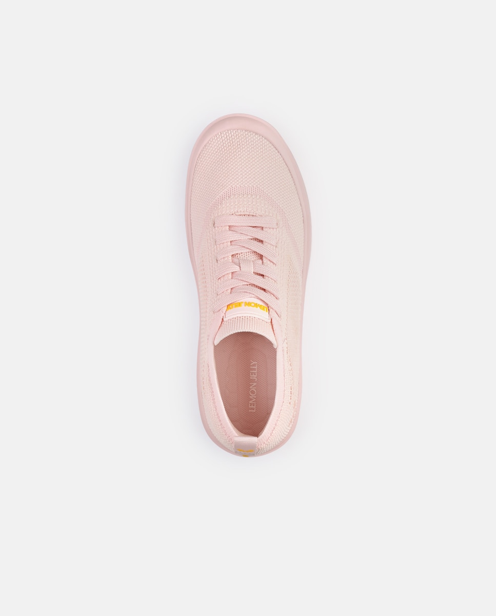 Sapatilhas Rasas Vegan LJ GLYDE em Rosa Fúcsia-5