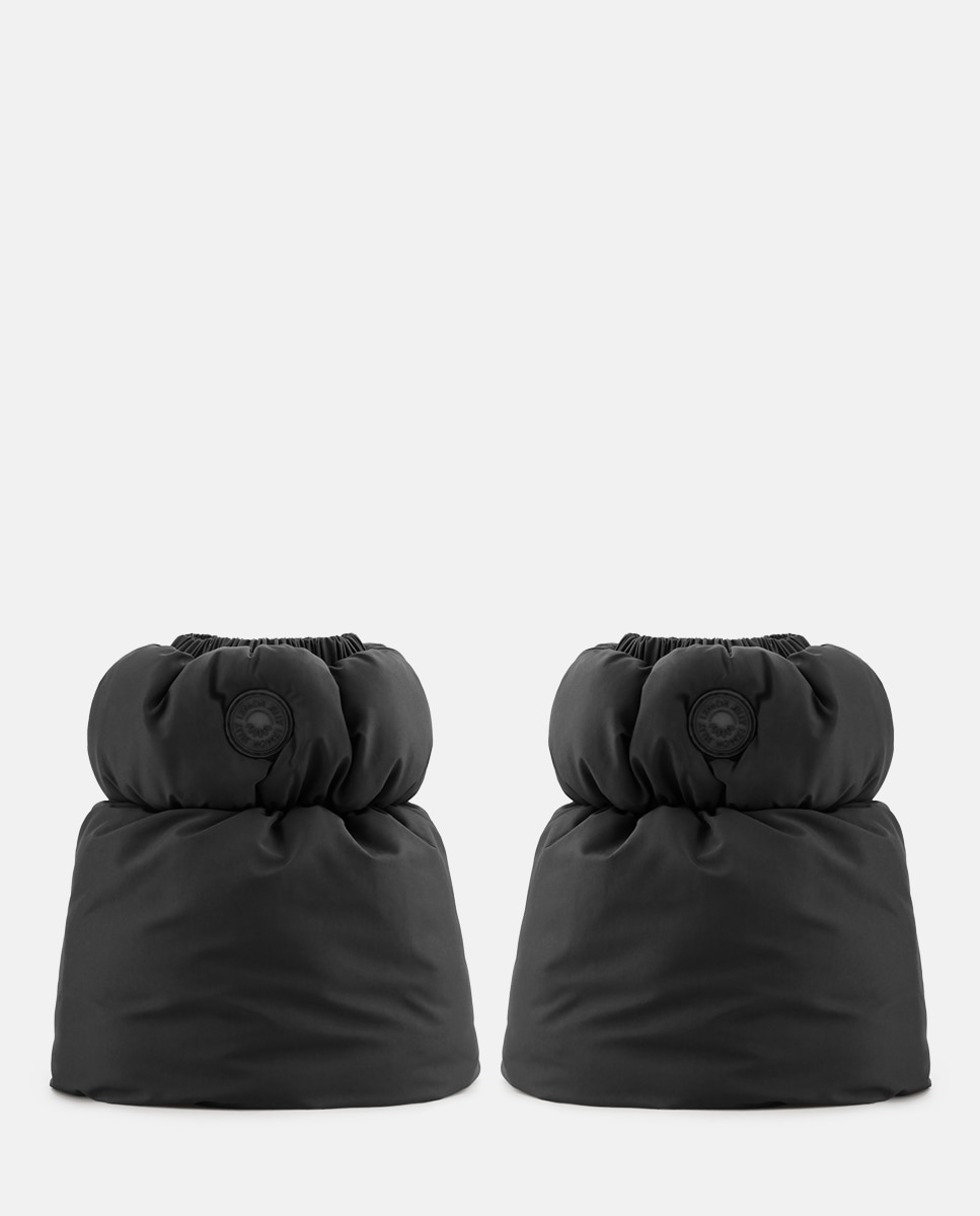 Polainas com Forro em Pelo LEG WARMER em Preto Preto-3