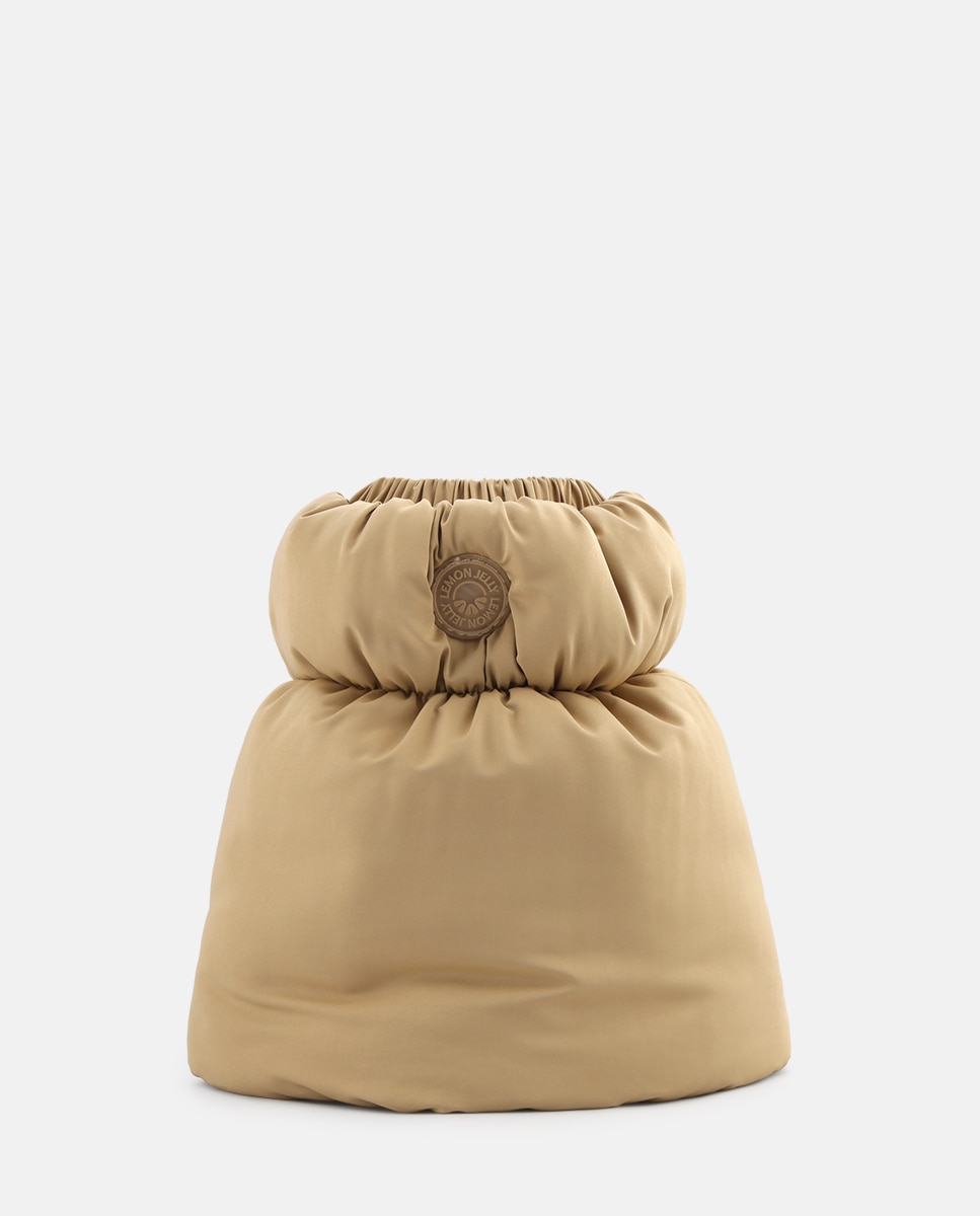 Polainas com Forro em Pelo LEG WARMER em Bege Bege-1