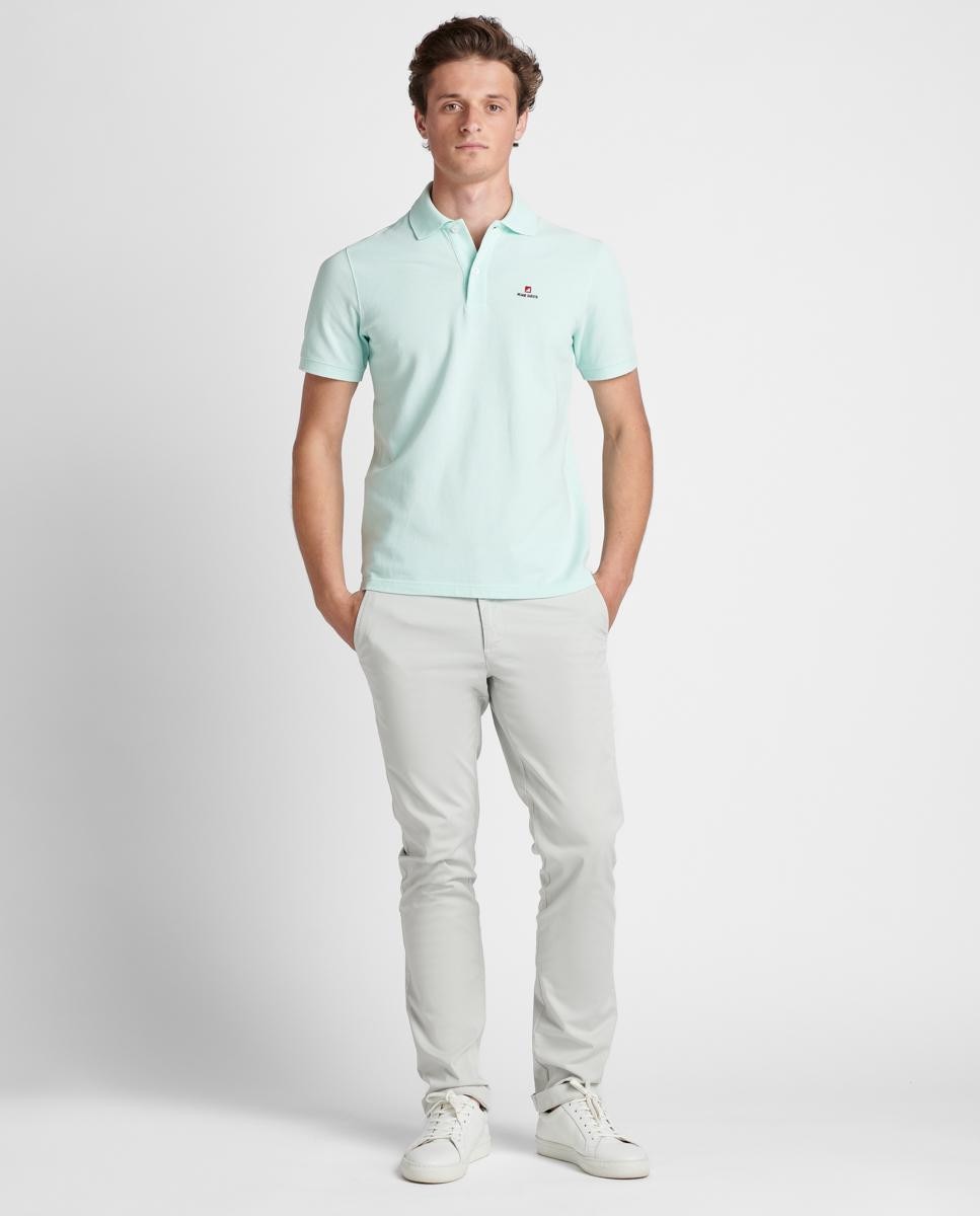Polo Piquet Essential - Regular Verde-4