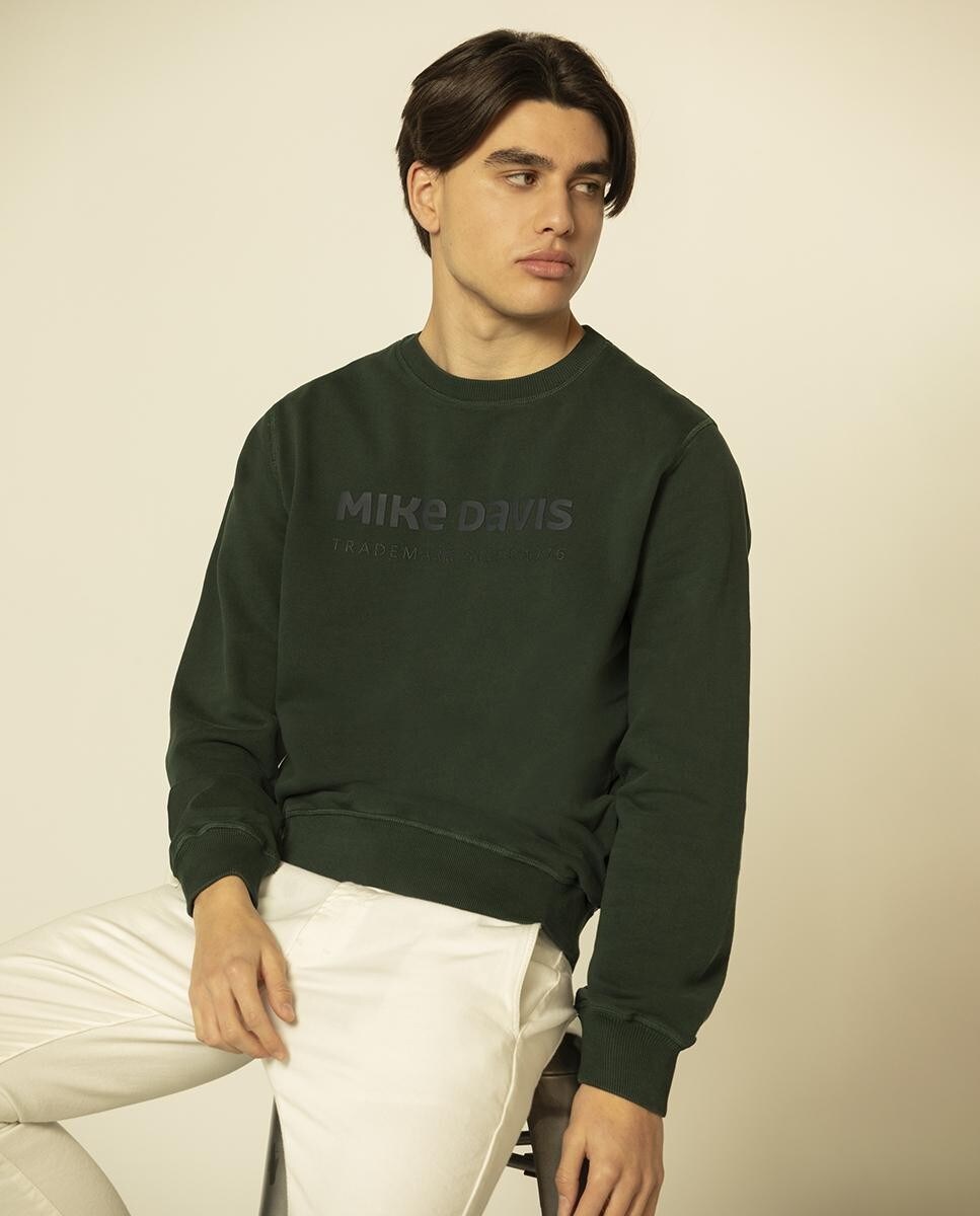 Sweatshirt Felpa Print Mike Davis · Mike Davis · El Corte Inglés