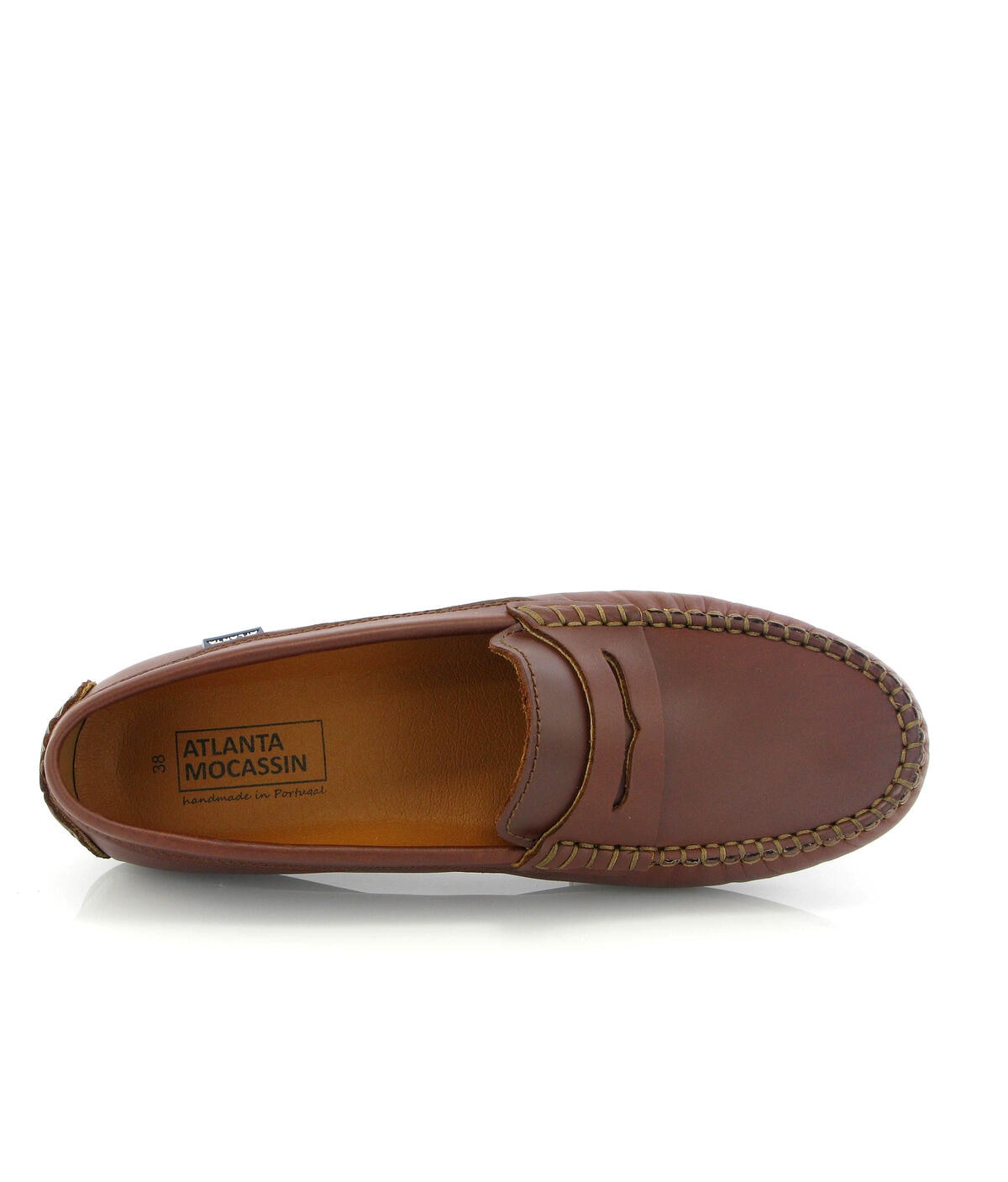 Mocassins Originals Penny em Pele Camel-5