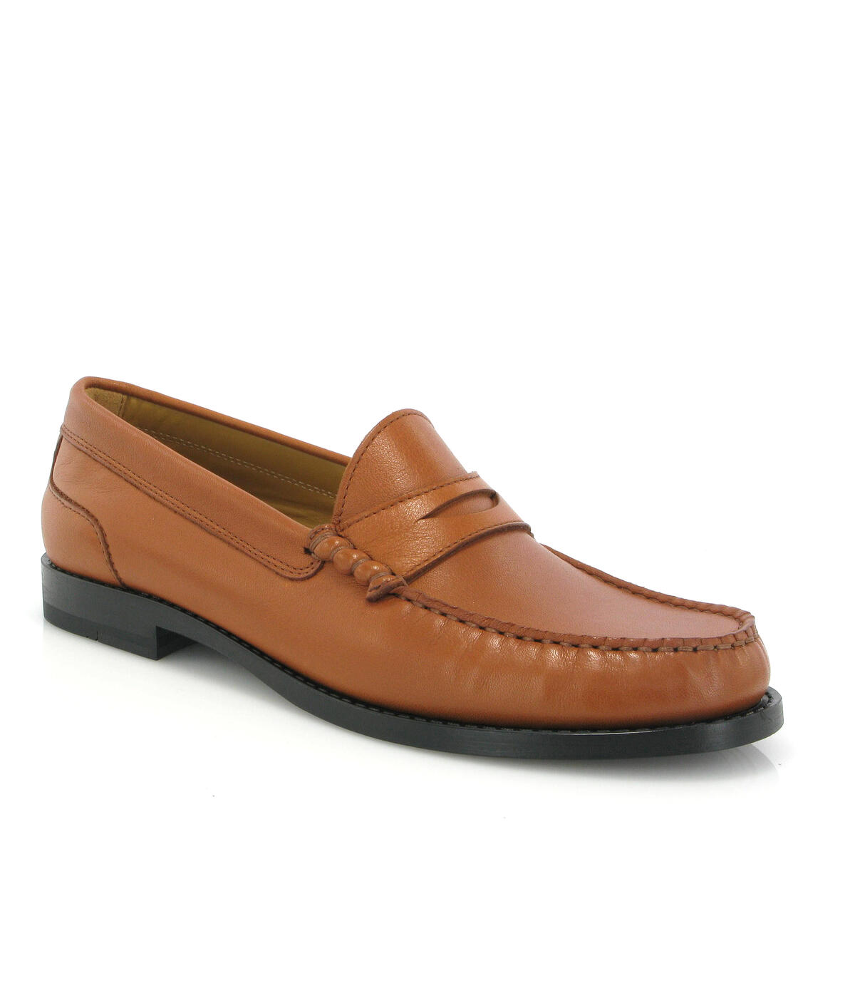 Loafers Sarah em pele Camel-2