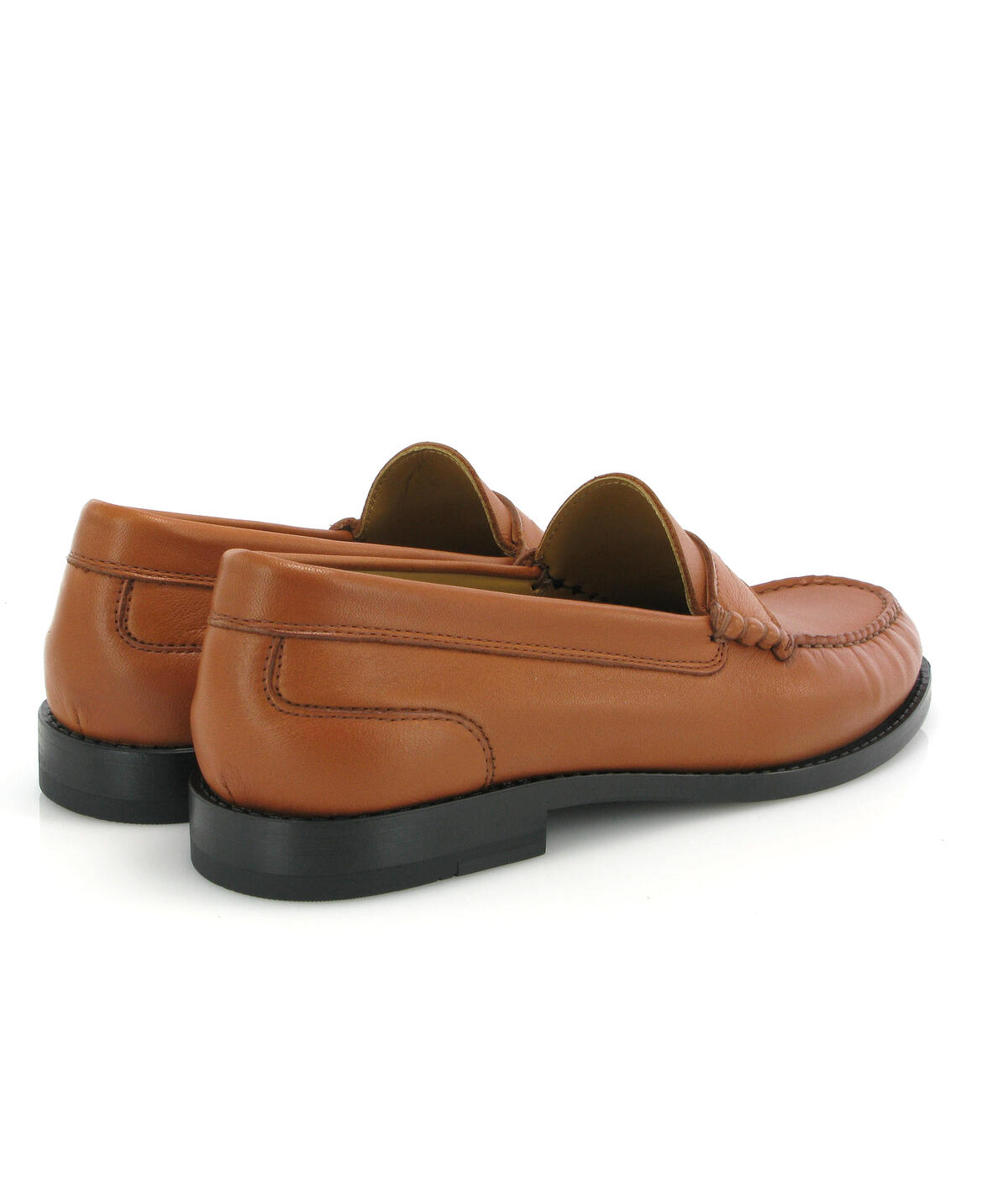 Loafers Sarah em pele Camel-4