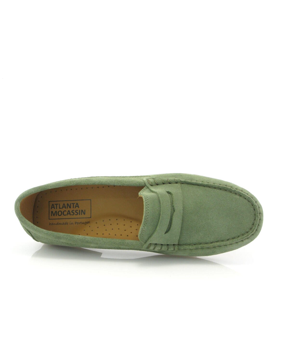 Loafers Yoki em Camurça Verde-militar-5