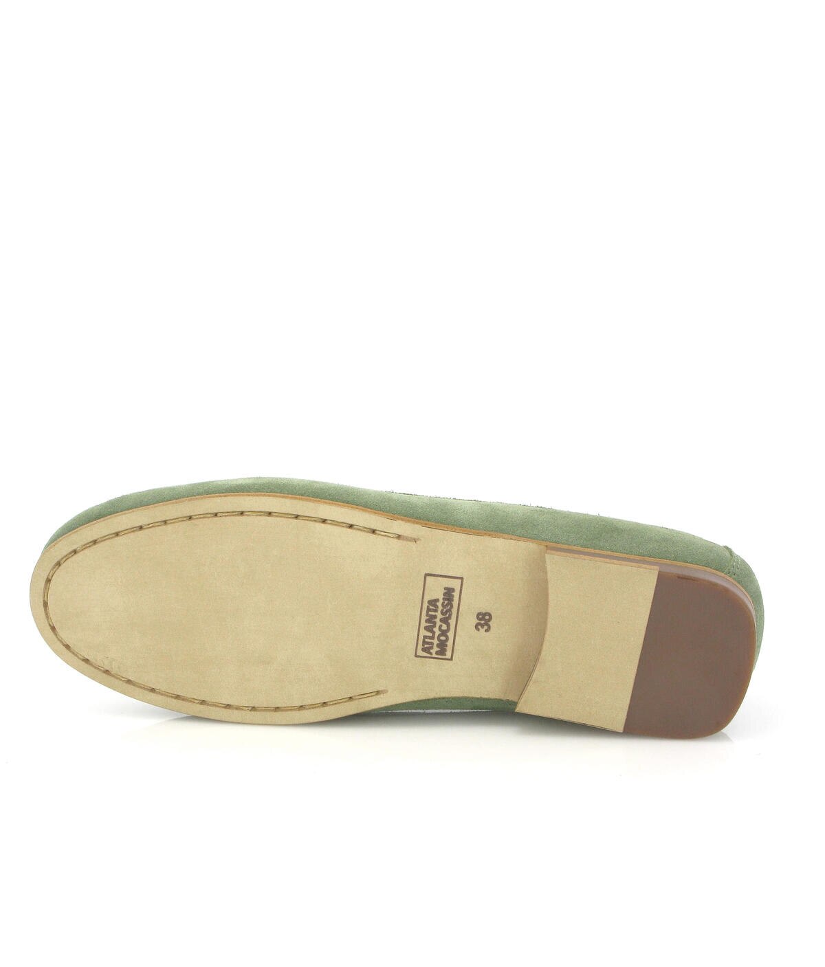 Loafers Yoki em Camurça Verde-militar-6