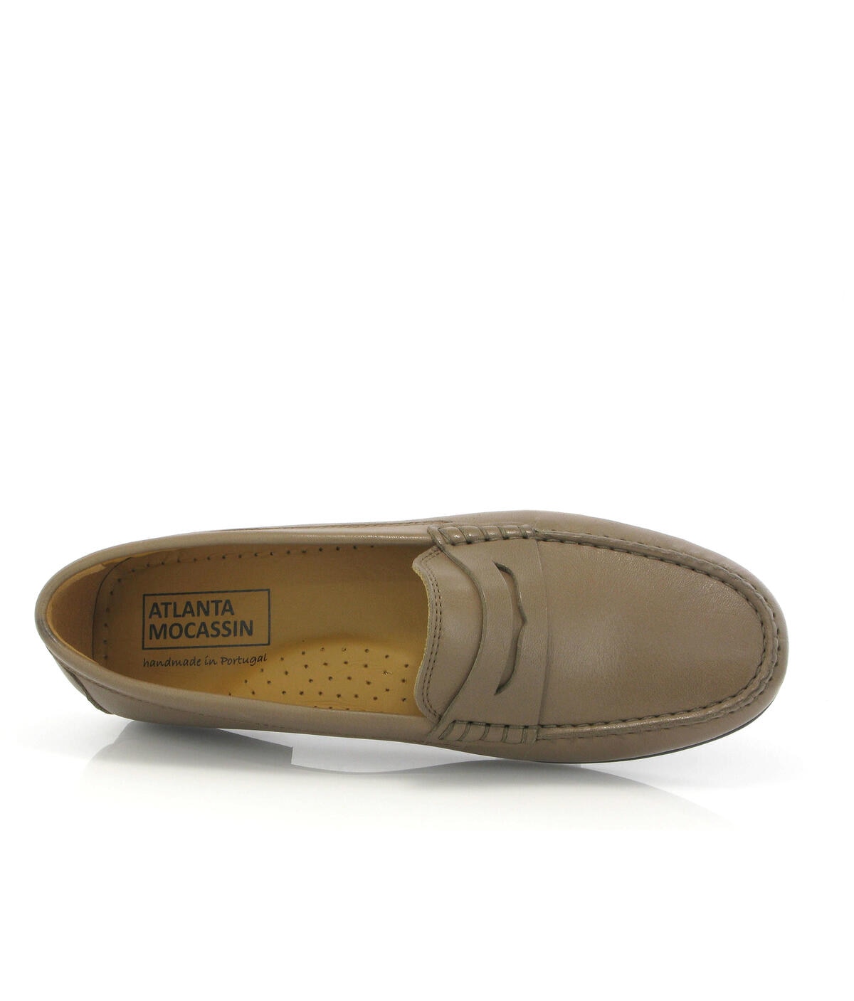 Loafers Yoki em Pele Castanho-claro-5
