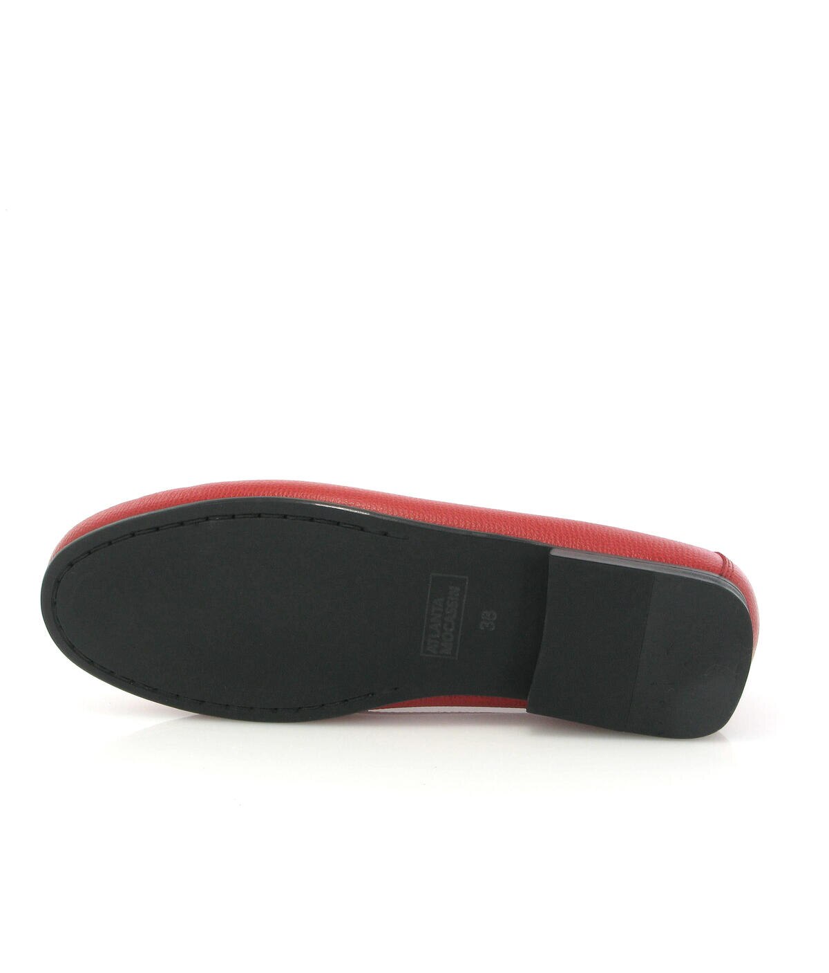 Loafers Yoki em Pele Gravada Vermelho-6