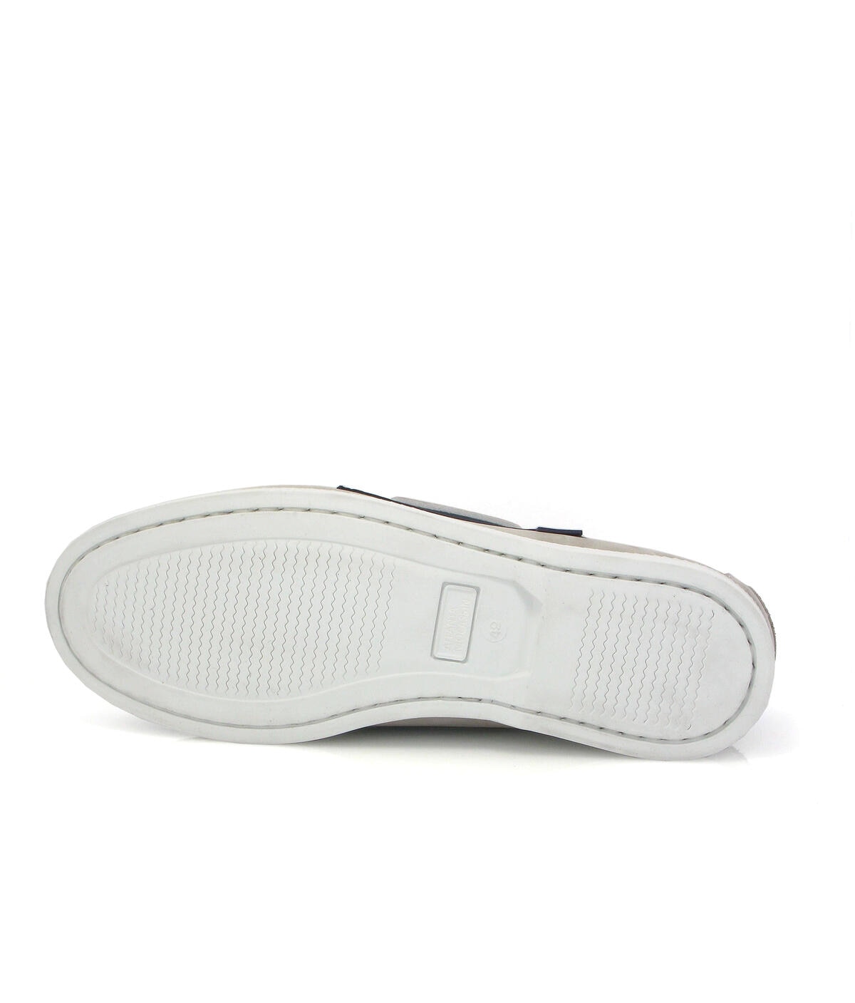 Sapatos de Vela Bicolor em Nobuck Multicolor-6